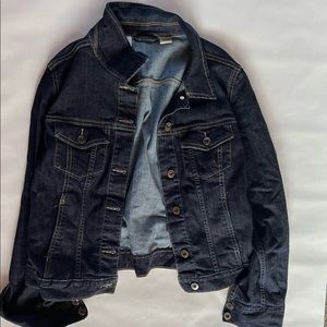 Dark Blue Denim Jean Jacket